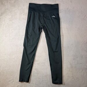 AYBL Empower Seamless Leggings Green High Waisted Scrunch Butt Yoga Pants Size M